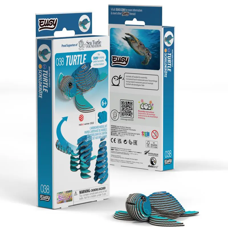 EUGY 3D Buildable Figure – Sea Turtle
