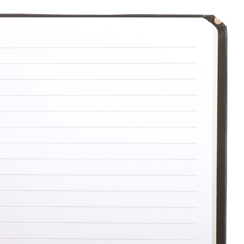 “Flowers & Birds” Hardcover Notebook, A5 - Image 2